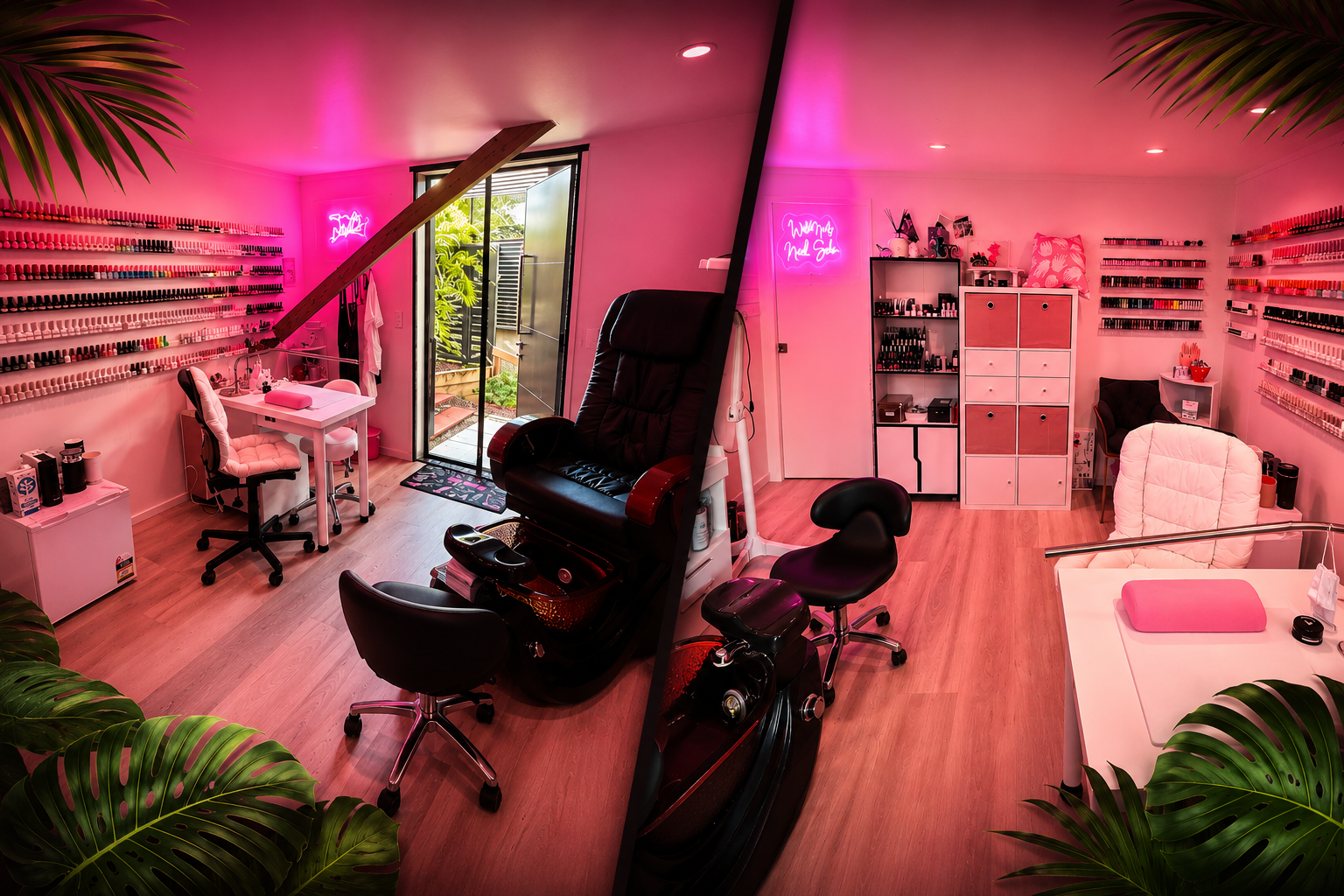 WildNailz salon interior